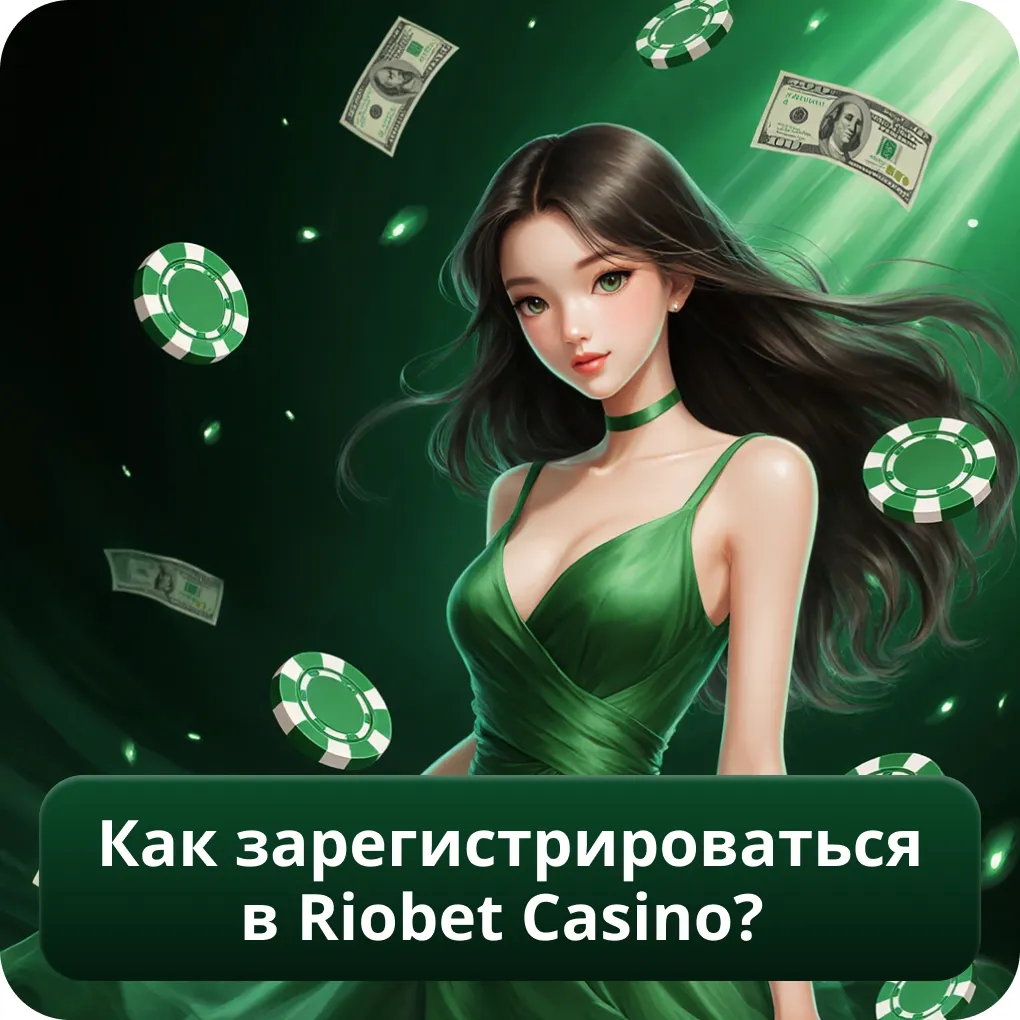 Как зарегистрироваться в Riobet Casino